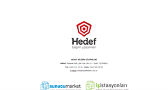 Desktop Screenshot of hedef.com.tr