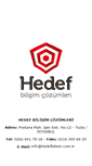 Mobile Screenshot of hedef.com.tr