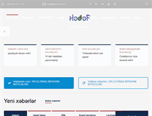 Tablet Screenshot of hedef.edu.az